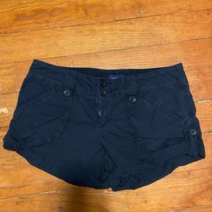 Navy cargo American Eagle shorts